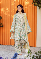 3-PC Unstitched Digital Printed Lawn By Elaf Premium | EPS-2A